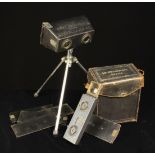 A Jules Richard 'Ebonite' Stereo Glyphoscope No 56247 Circa 1905 onwards,
