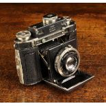 A Vintage Dollina II Folding Camera; the second camera to use the new 35 mm film made circa 1935-37,
