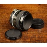 A Micro-Nikkor 55 mm f 3.5 Lens No. 1106254.