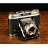 A Vintage Agfa Super Isolette Folding Camera for 120 film Circa 1954.