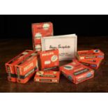 A Collection of Vintage Philips Photoflux Flash Bulbs, unused and in boxes; 7 x PF 14N (class M),