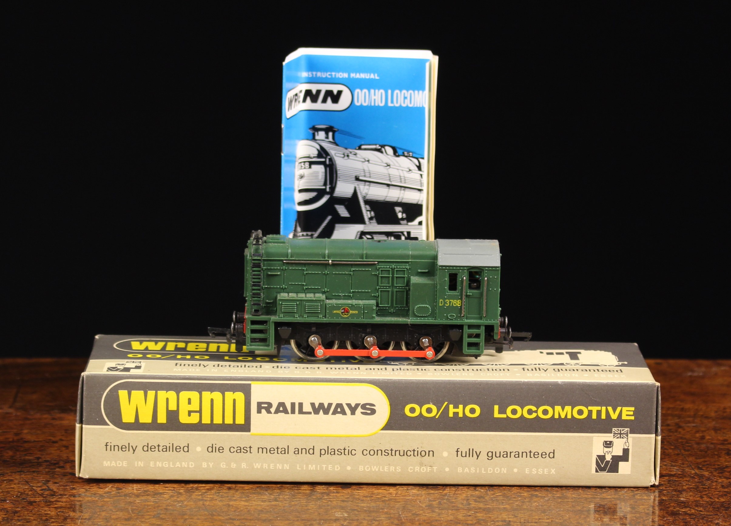 A Wrenn BR Green 0-6-0DS Class 08 Loco W2231 Carriage ref. D3768. - Image 2 of 4