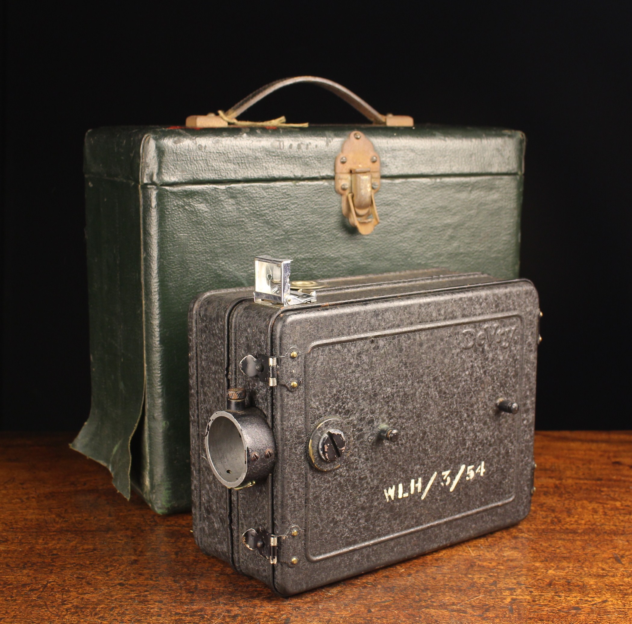 A Devry of Chicago 'Lunchbox' 35 mm Movie Camera Circa 1930/40's. - Image 2 of 2
