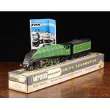 A Wrenn W2209 "Golden Eagle" A4 Pacific LNER Apple Green Locomotive, carriage no 4482,