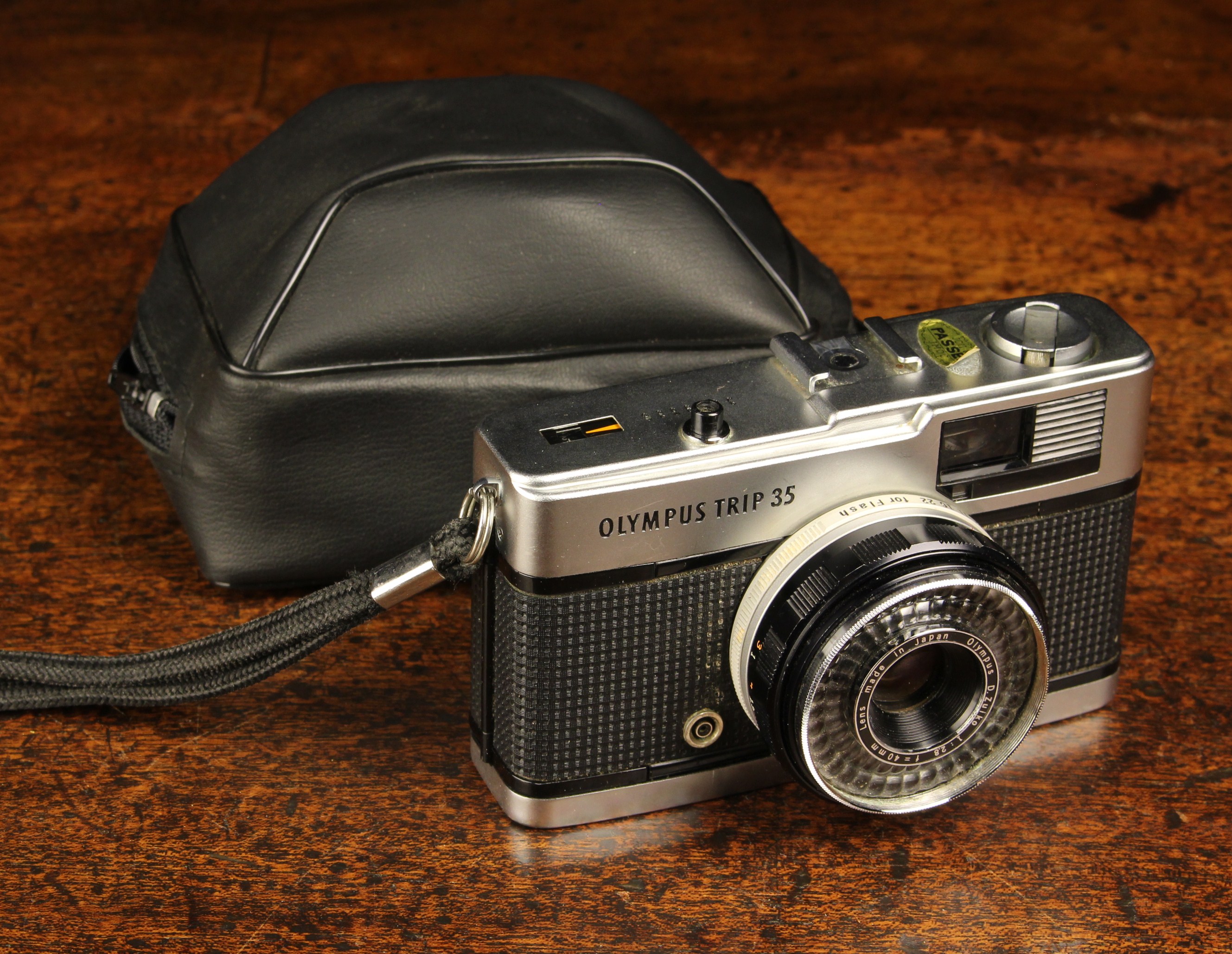 An Olympus Trip 35 Camera,