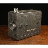 A Devry of Chicago 'Lunchbox' 35 mm Movie Camera Circa 1930/40's.