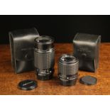 A Pentax-M 200 mm f4 Lens No 7362562 and Pentax-M 135 mm f 3.5 Lens No 6959214 [clean].