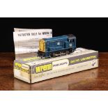 A Wrenn "DUNLOP" Yellow Class 08 Tank 0-6-0DS Locomotive W2243 repainted in British rail blue,