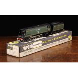 A rare Wrenn 00 Gauge W2275/5P Bullied 'Spam Can' BR 'Hurricane' 5 Pole Motor Locomotive and Tender