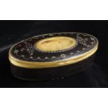 A George III Ebonised & Pique work Patchbox.