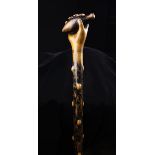 A Rare 19th Century Folk Art Walking Stick.