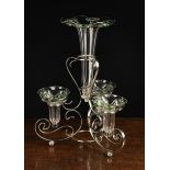 An Art Nouveau Epergne;