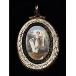 A Late 18th/Early 19th Century Pendant Locket.