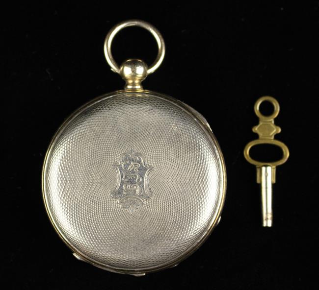 A Mid 19th Century Gentleman's .800 Silver Pocket Watch. - Image 2 of 2