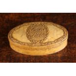 A 19th Century Treen Snuff Box.