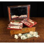 A Fine Quality 19th Century Thuya Wood Sewing Box of rectangular form.