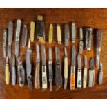 A Collection of Vintage Penknives.