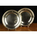 A Pair of Fine Quality, French 1st Empire Silver Dishes by Jean Nicholas Boulanger of Paris.