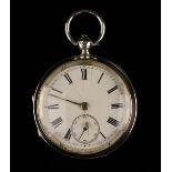 A Gentleman's Silver Pocket Watch.