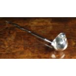 A Victorian Silver Punch Ladle by Robert Harper with London assay marks for 1862,