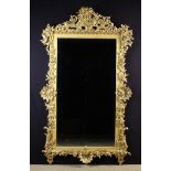 A Fine Quality 19th Century Gilt Wall Mirror.