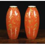 A Pair of Large Limoges Vases by L. Bernardaud & Cie.