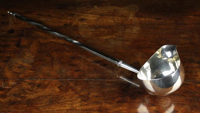 A Victorian Silver Punch Ladle by Robert Harper with London assay marks for 1862, - Image 2 of 2