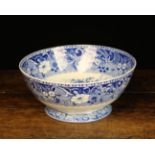 A Regency Period Blue & White Transfer Printed Pearl-ware Bowl, possibly Davenport.