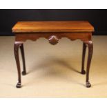 An 18th Century George III Irish Mahogany Tea Table.