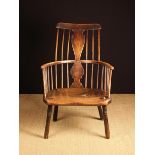 A Rare 18th Century Welsh Comb Back Windsor Armchair Circa 1780.