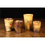 An Interesting Collection of Four Horn Beakers.