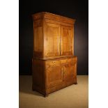 A Late 19th Century French Oak Houskeeper's Cupboard.