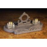 A 19th Century Welsh Slate Inkstand, Circa 1880,