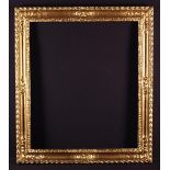 A 19th Century Carved & Gilded Picture Frame; the aperture 31½" x 26½" (80 cm x 67 cm),