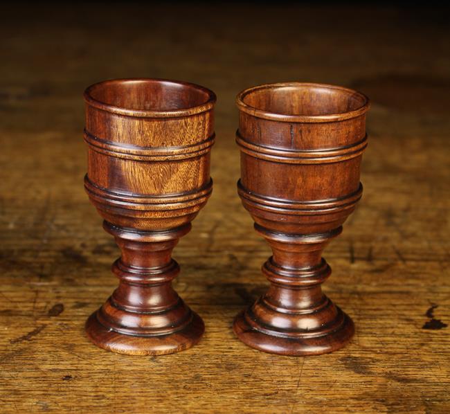 A Fine Pair of Late 18th/Early 19th Century Small Goblets/Standing Salts, - Image 2 of 2