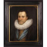 Circle of Daniel Mytens (1590-1647) An Oil on Canvas: Portrait of James Charles Stuart ;