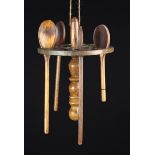 A 19th Century Hanging Spoon/Utensil Rack.