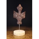 A Fabulous 15th Century Oak 'Poppy-head' Pew End Finial, attributed to East Anglia,