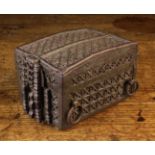 A Late 15th Century French Wrought Missal Box of rare small proportions.