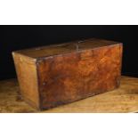 A Good Early 19th Century Coaching Safe Box of boarded construction.