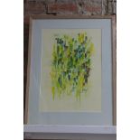 Mandi Holland well known local artist acrylic abstract entitled Willow from a Willow tree in