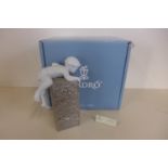 A Lladro figure 'Striving' 18284 - boxed in good condition - previous shop RRP 415euros