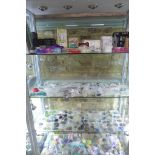 A very good and extensive collection of semi precious and other stones and jewellery making