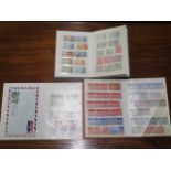 A collection of British, Commonwealth and world stamps including over thirty Penny Reds in seventeen