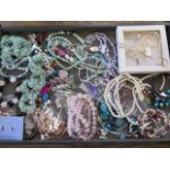 A collection of assorted costume jewellery, in good or unused condition