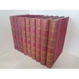 Nine volumes of Cassells History of England, special edition, some foxing mainly to front pages