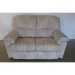 A G Plan Chloe small two seater sofa, in very good condition - 94cm tall, 147cm wide, 100cm deep