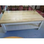 A Netpune Chichester coffee table RRP £665 - 120cm x 65cm