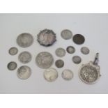 A collection of assorted Victorian and later coinage, approx 3.1 troy oz