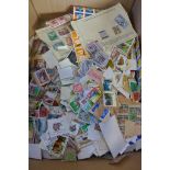 A vast collection of loose and on-piece stamps running to many thousands from QVIC onwards and